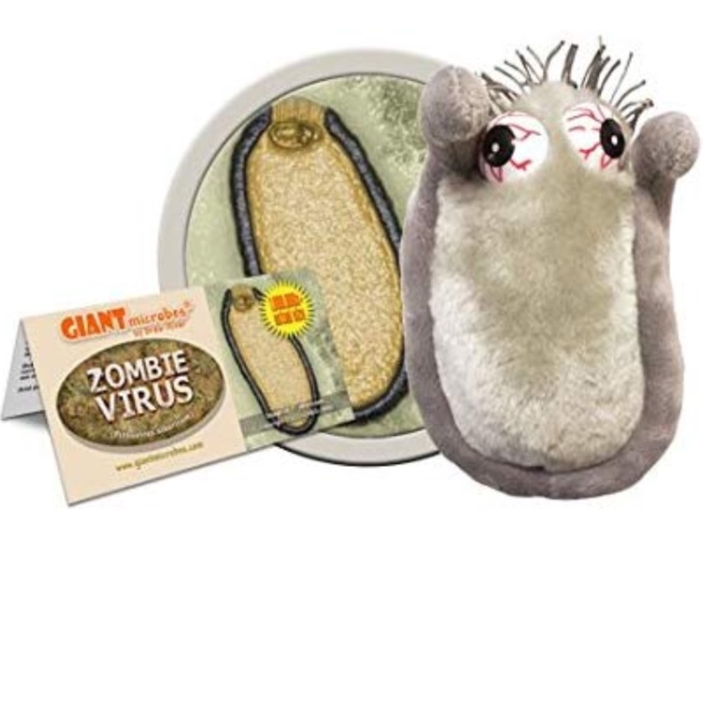 Giant Microbe ZOMBIE VIRUS NWT
